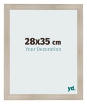 Bilderrahmen 28x35cm Eiche Rustikal MDF Pisa Vorne Messe | Yourdecoration.de