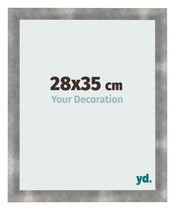 Bilderrahmen 28x35cm Metall Vintage MDF Pisa Vorne Messe | Yourdecoration.de