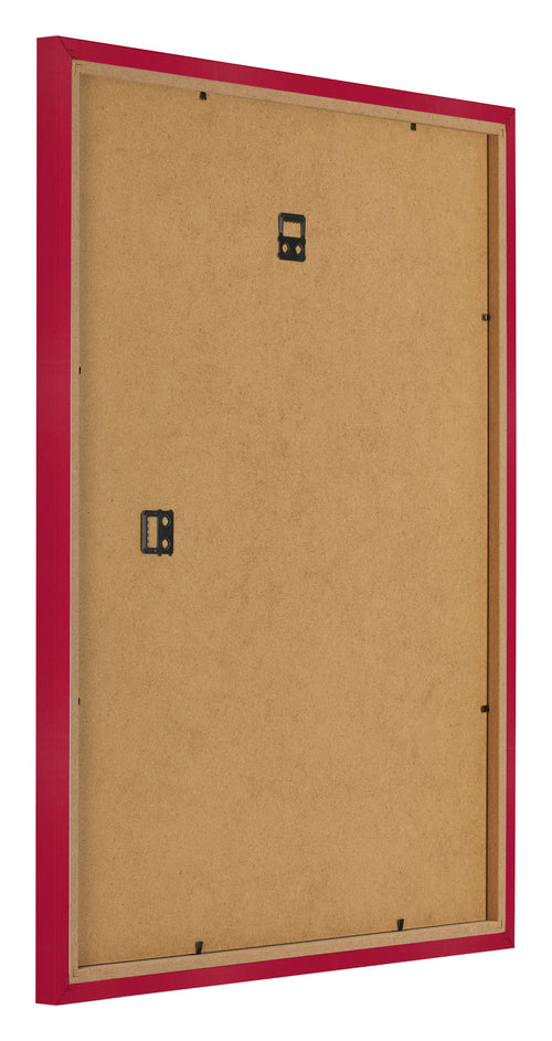 Bilderrahmen 28x35cm Rot MDF Bologna Ruckseite Schrag | Yourdecoration.de