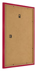 Bilderrahmen 28x35cm Rot MDF Bologna Ruckseite Schrag | Yourdecoration.de