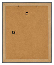 Bilderrahmen 28x35cm Schwarz Silber Poliert MDF Pisa Ruckseite | Yourdecoration.de