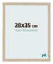 Bilderrahmen 28x35cm Sonoma Eiche MDF Bologna Vorne Messe | Yourdecoration.de