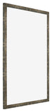 Bilderrahmen 29 7x42cm A3 Blau Gold Meliert MDF Bologna Vorne Schrag | Yourdecoration.de