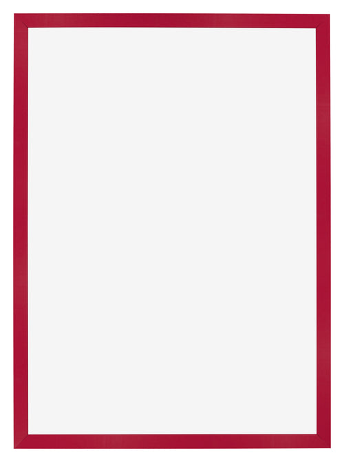 Bilderrahmen 29 7x42cm A3 Rot MDF Bologna Vorne | Yourdecoration.de