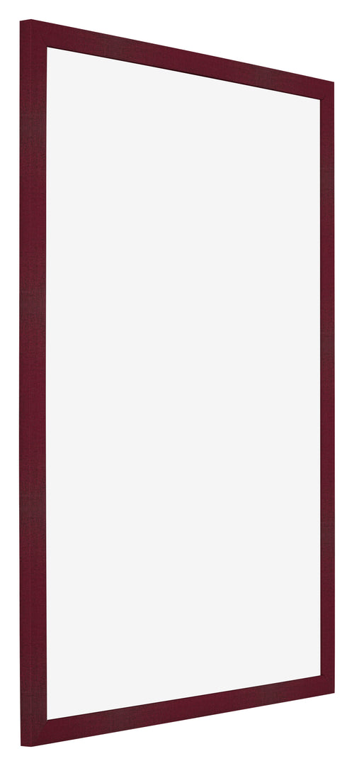 Bilderrahmen 29 7x42cm A3 Weinrot Gewischt MDF Bologna Vorne Schrag | Yourdecoration.de