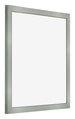 Bilderrahmen 30x30cm Aluminium Gebürstet MDF Bologna Vorne Schrag | Yourdecoration.de