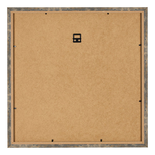 Bilderrahmen 30x30cm Blau Gold Meliert MDF Bologna Ruckseite | Yourdecoration.de