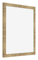 Bilderrahmen 30x30cm Gold Antik MDF Bologna Vorne Schrag | Yourdecoration.de