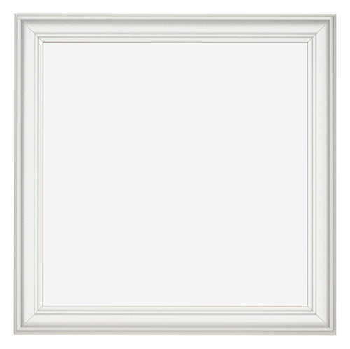 Bilderrahmen 30x30cm Weiss Gewischt MDF Lazio Vorne | Yourdecoration.de