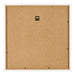 Bilderrahmen 30x30cm Weiss Hochglanz MDF Bologna Ruckseite | Yourdecoration.de