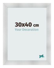 Bilderrahmen 30x40cm Aluminium Gebürstet MDF Pisa Vorne Messe | Yourdecoration.de
