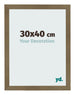 Bilderrahmen 30x40cm Bronze Dekor MDF Bologna Vorne Messe | Yourdecoration.de