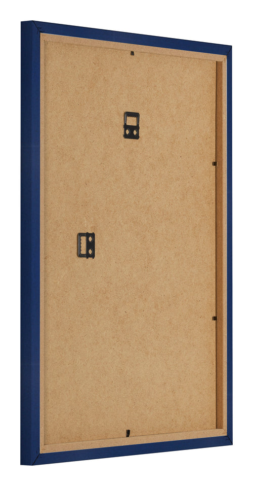 Bilderrahmen 30x40cm Dunkelblau Gewischt MDF Bologna Ruckseite Schrag | Yourdecoration.de