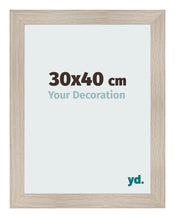 Bilderrahmen 30x40cm Eiche Rustikal MDF Pisa Vorne Messe | Yourdecoration.de