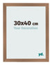 Bilderrahmen 30x40cm Kupfer Dekor MDF Bologna Vorne Messe | Yourdecoration.de