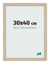 Bilderrahmen 30x40cm Sonoma Eiche MDF Bologna Vorne Messe | Yourdecoration.de