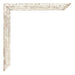 Bilderrahmen 30x40cm Weiß Vintage MDF Bologna Detail Ecke | Yourdecoration.de