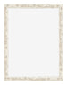 Bilderrahmen 30x40cm Weiß Vintage MDF Bologna Vorne | Yourdecoration.de