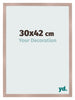 Bilderrahmen 30x42 cm Altrosa MDF Bologna Vorne Messe | Yourdecoration.de