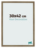 Bilderrahmen 30x42cm Bronze Dekor MDF Bologna Vorne Messe | Yourdecoration.de