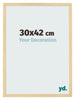Bilderrahmen 30x42cm Buche Dekor MDF Bologna Vorne Messe | Yourdecoration.de