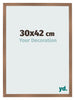 Bilderrahmen 30x42cm Kupfer Dekor MDF Bologna Vorne Messe | Yourdecoration.de