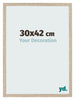 Bilderrahmen 30x42cm Sonoma Eiche MDF Bologna Vorne Messe | Yourdecoration.de
