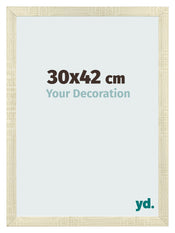 Bilderrahmen 30x42cm Sonoma Eiche MDF Pisa Vorne Messe | Yourdecoration.de
