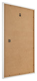 Bilderrahmen 30x42cm Weiss Hochglanz MDF Bologna Ruckseite Schrag | Yourdecoration.de