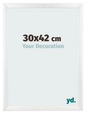 Bilderrahmen 30x42cm Weiß Vintage MDF Pisa Vorne Messe | Yourdecoration.de