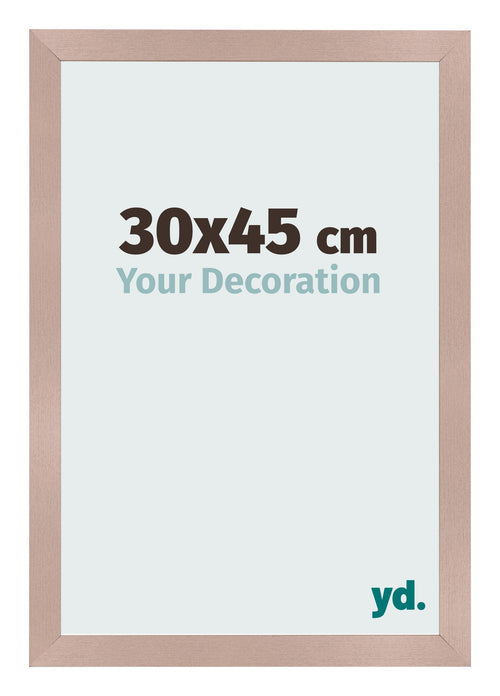 Bilderrahmen 30x45 cm Altrosa MDF Bologna Vorne Messe | Yourdecoration.de