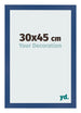 Bilderrahmen 30x45 cm Dunkelblau MDF Bologna Vorne Messe | Yourdecoration.de