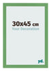Bilderrahmen 30x45 cm Grun MDF Bologna Vorne Messe | Yourdecoration.de