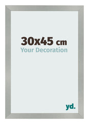 Bilderrahmen 30x45cm Aluminium Gebürstet MDF Bologna Vorne Messe | Yourdecoration.de