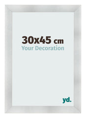 Bilderrahmen 30x45cm Aluminium Gebürstet MDF Pisa Vorne Messe | Yourdecoration.de