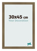 Bilderrahmen 30x45cm Bronze Dekor MDF Bologna Vorne Messe | Yourdecoration.de