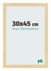 Bilderrahmen 30x45cm Buche Dekor MDF Bologna Vorne Messe | Yourdecoration.de