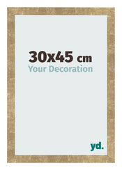 Bilderrahmen 30x45cm Gold Antik MDF Bologna Vorne Messe | Yourdecoration.de