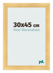 Bilderrahmen 30x45cm Gold Vintage MDF Pisa Vorne Messe | Yourdecoration.de