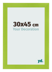 Bilderrahmen 30x45cm Grün MDF Pisa Vorne Messe | Yourdecoration.de