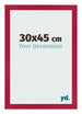 Bilderrahmen 30x45cm Rot MDF Bologna Vorne Messe | Yourdecoration.de