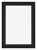 Bilderrahmen 30x45cm Schwarz Gemasert MDF Lazio Vorne | Yourdecoration.de