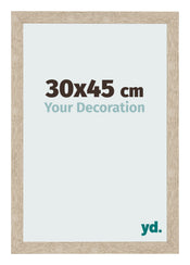 Bilderrahmen 30x45cm Sonoma Eiche MDF Bologna Vorne Messe | Yourdecoration.de