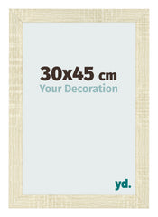 Bilderrahmen 30x45cm Sonoma Eiche MDF Pisa Vorne Messe | Yourdecoration.de