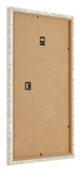 Bilderrahmen 30x45cm Weiß Vintage MDF Bologna Ruckseite Schrag | Yourdecoration.de