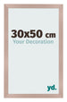Bilderrahmen 30x50 cm Altrosa MDF Bologna Vorne Messe | Yourdecoration.de