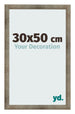 Bilderrahmen 30x50 cm Metall Vintage MDF Bologna Vorne Messe | Yourdecoration.de