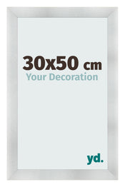 Bilderrahmen 30x50cm Aluminium Gebürstet MDF Pisa Vorne Messe | Yourdecoration.de