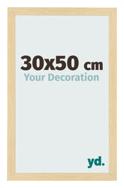 Bilderrahmen 30x50cm Buche Dekor MDF Bologna Vorne Messe | Yourdecoration.de