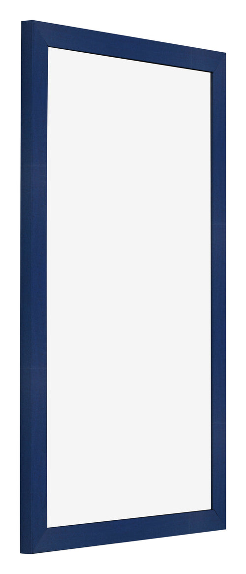 Bilderrahmen 30x50cm Dunkelblau Gewischt MDF Bologna Vorne Schrag | Yourdecoration.de